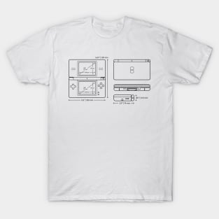 Retro Handheld Dimensions T-Shirt